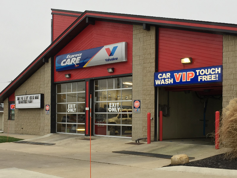 VIP Quick Lube Sandusky, Ohio Sign Company, Maintenance & LED