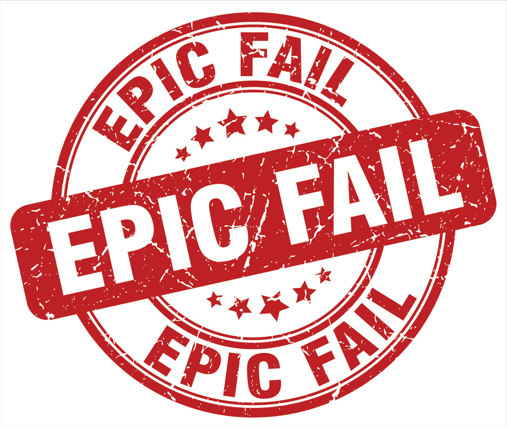 epic fails signs