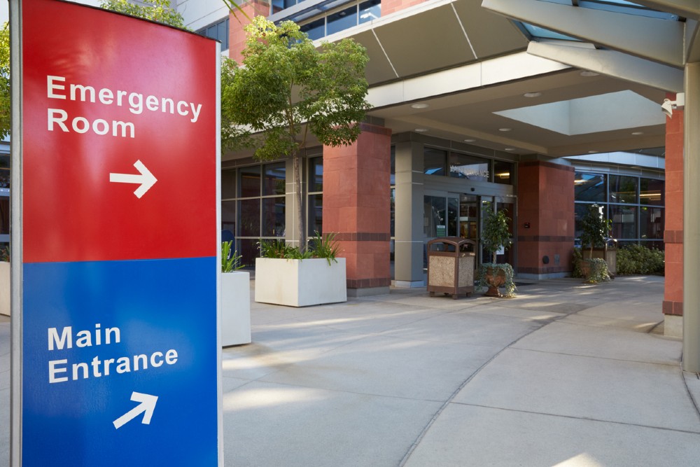 medical facility signs