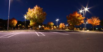 LED parking lot lights retrofit
