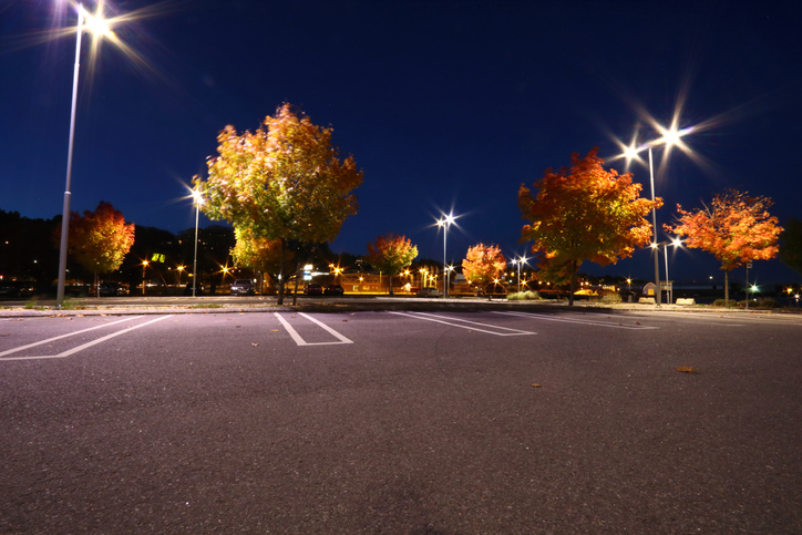 LED parking lot lights retrofit