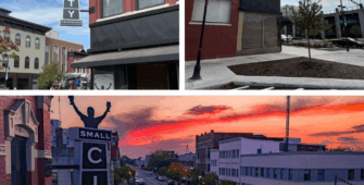 small town business signs