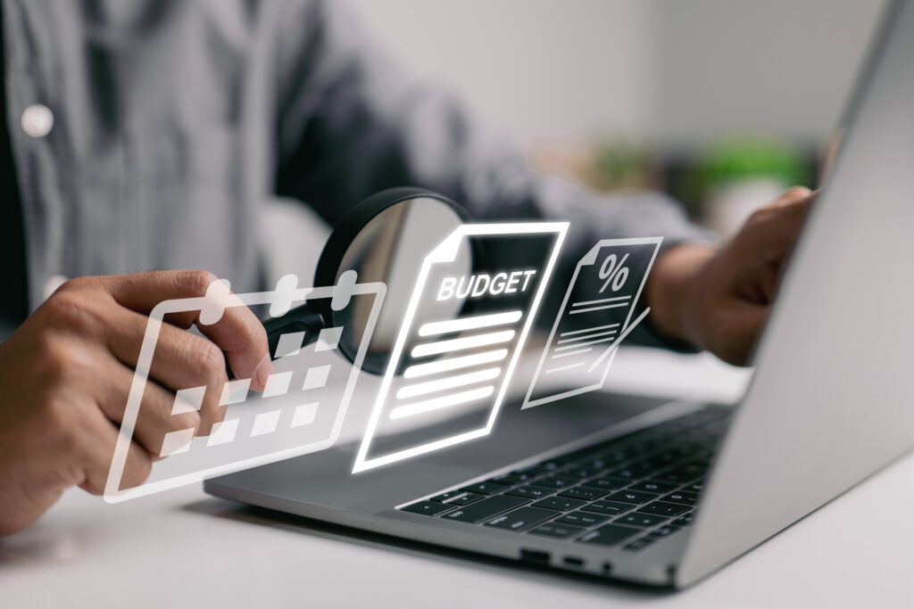 sign budget planning