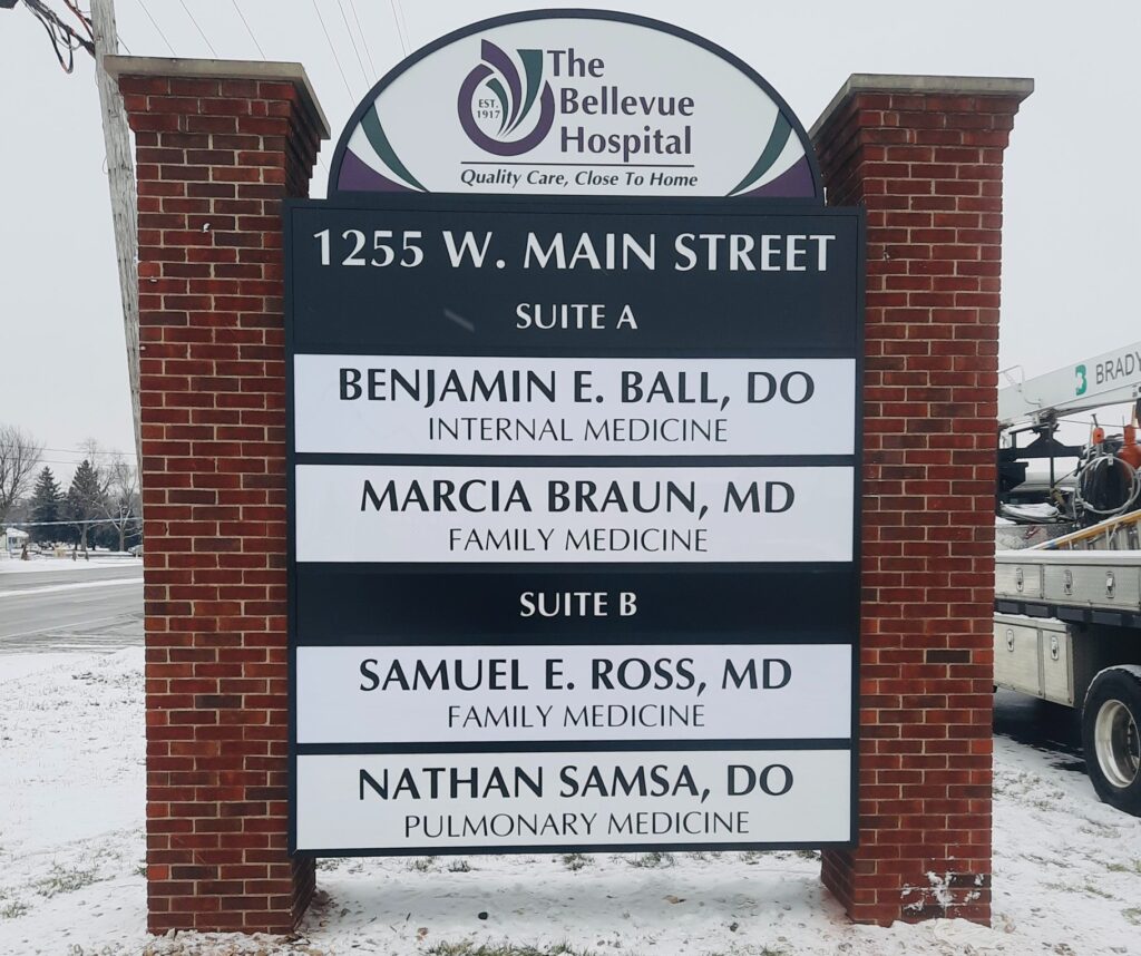 professional service signage