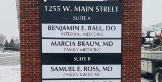 professional service signage